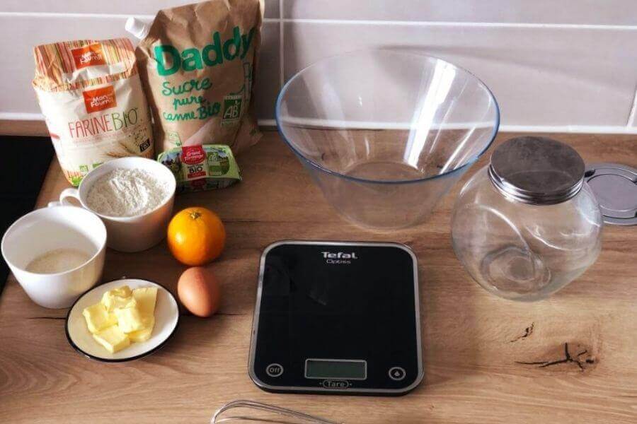 ingrédients boudoir bébé maison